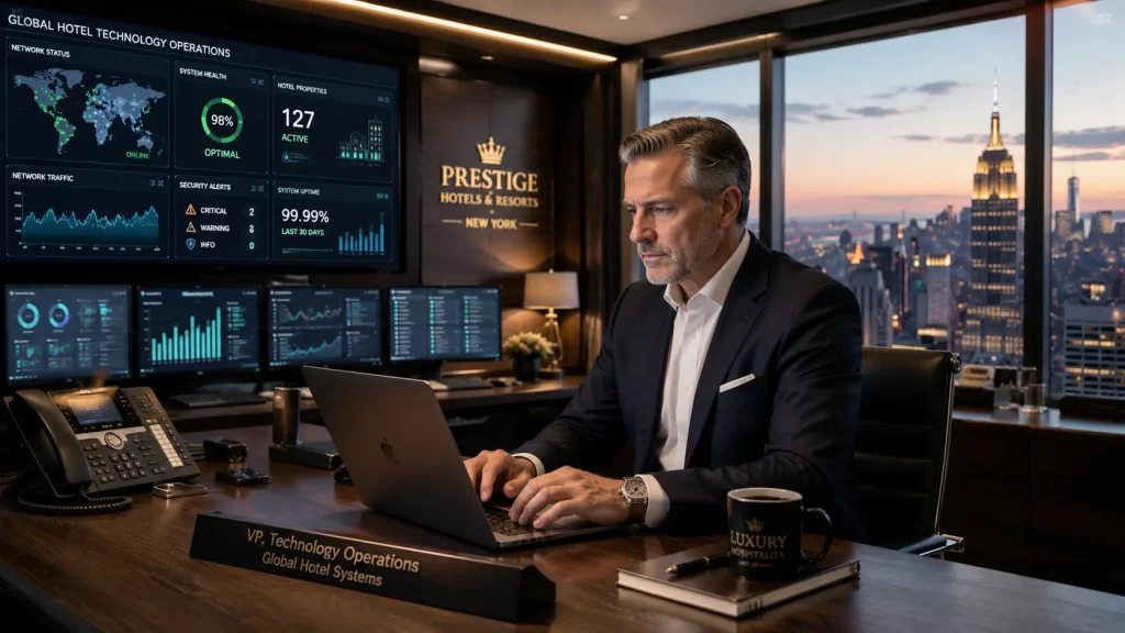Director of Technology Innovation & Data managing enterprise technology operations at Four Seasons Hotel New York.