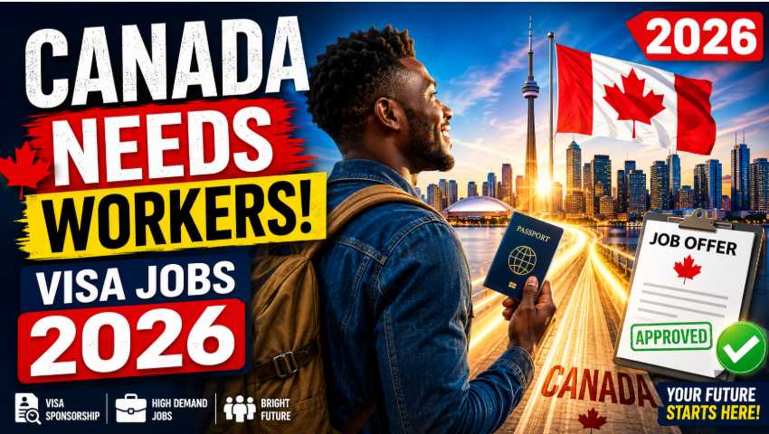 Learn how to find Canada visa sponsorship jobs in 2026. Discover in-demand occupations, salary expectations, work permit requirements, trusted job websites, and step-by-step application tips for foreign workers.