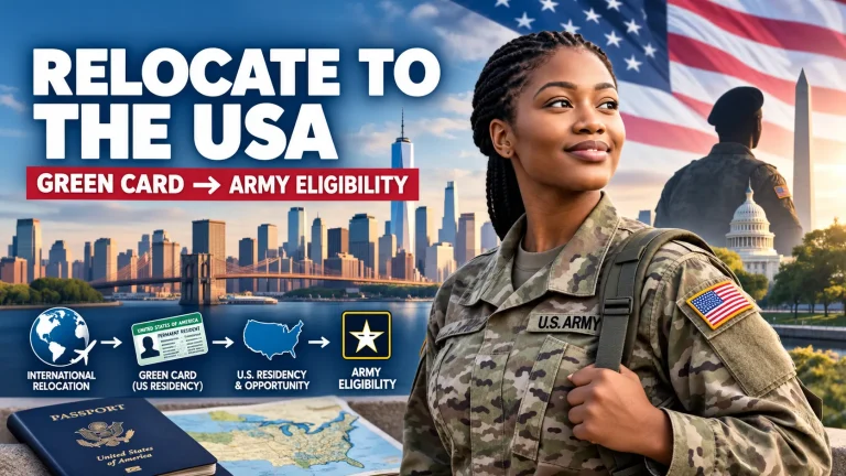 How to Relocate to the U.S. Green Card Pathways & Military Enlistment Eligibility
